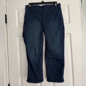 NYDJ Deep Indigo Capris Jeans